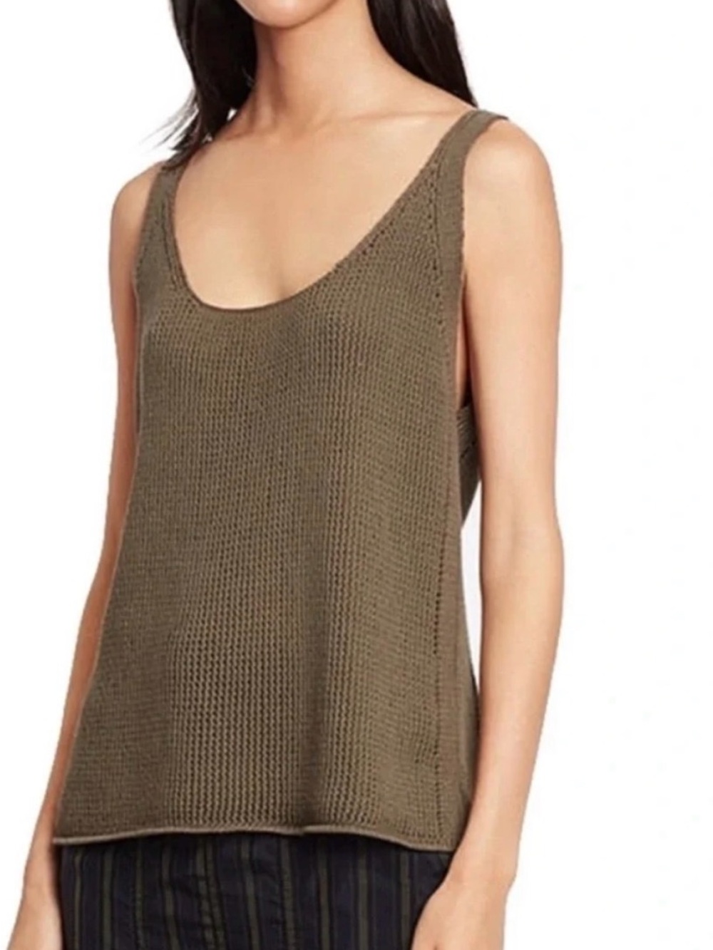 Vince Knit Cotton Tank